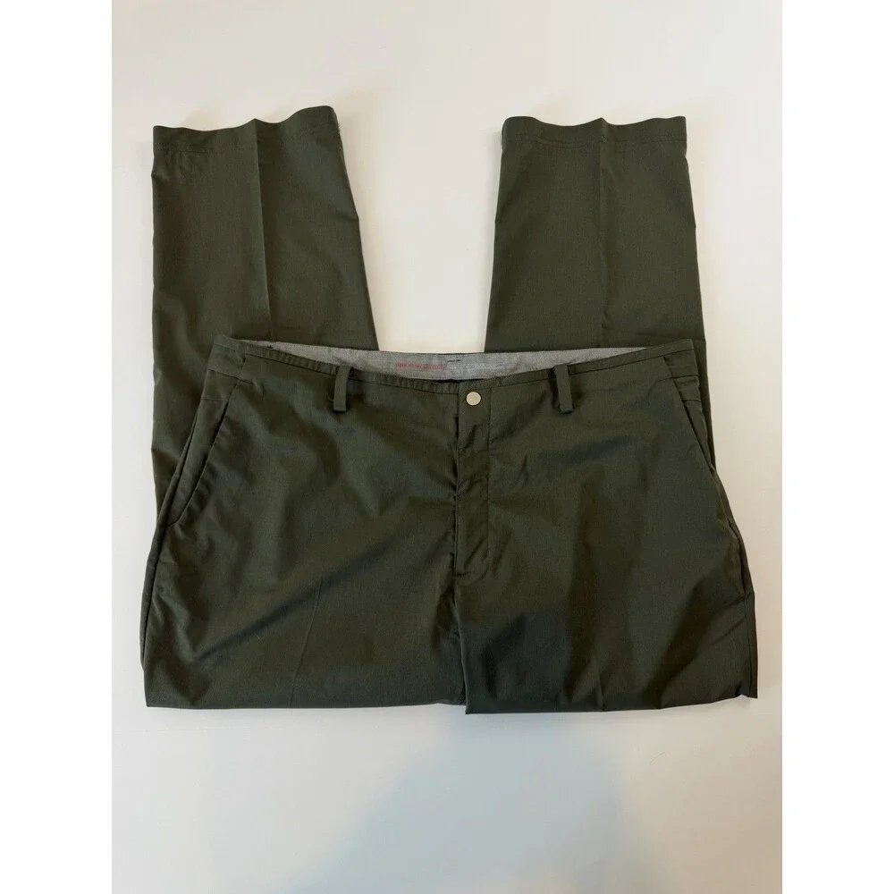 Nike Golf Dri-FIT Performance Pants Olive Green Stretch Pants 40x30